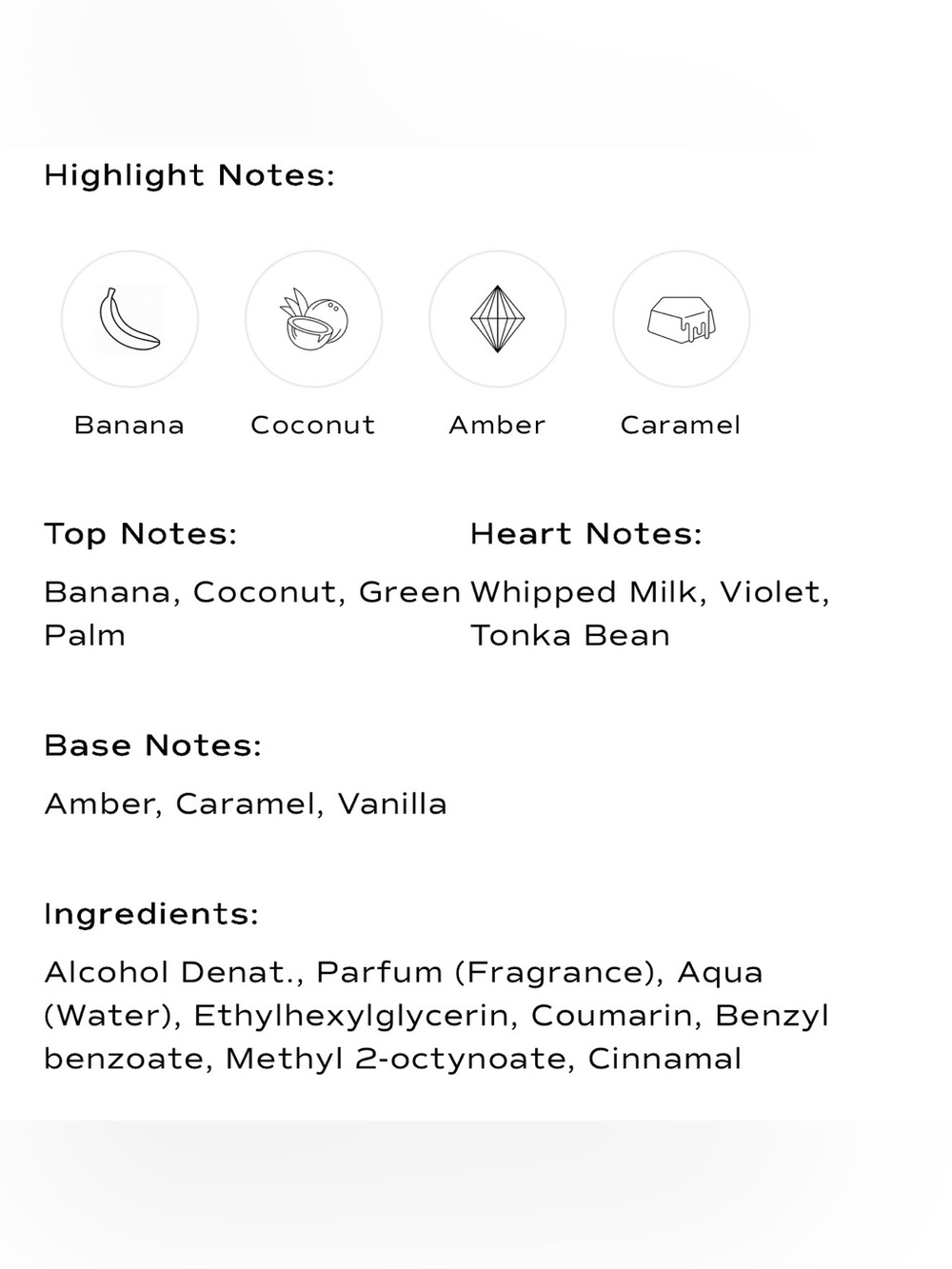 NEW Oakcha Banana Crêpe Extrait de Parfum - Picture 2 of 6